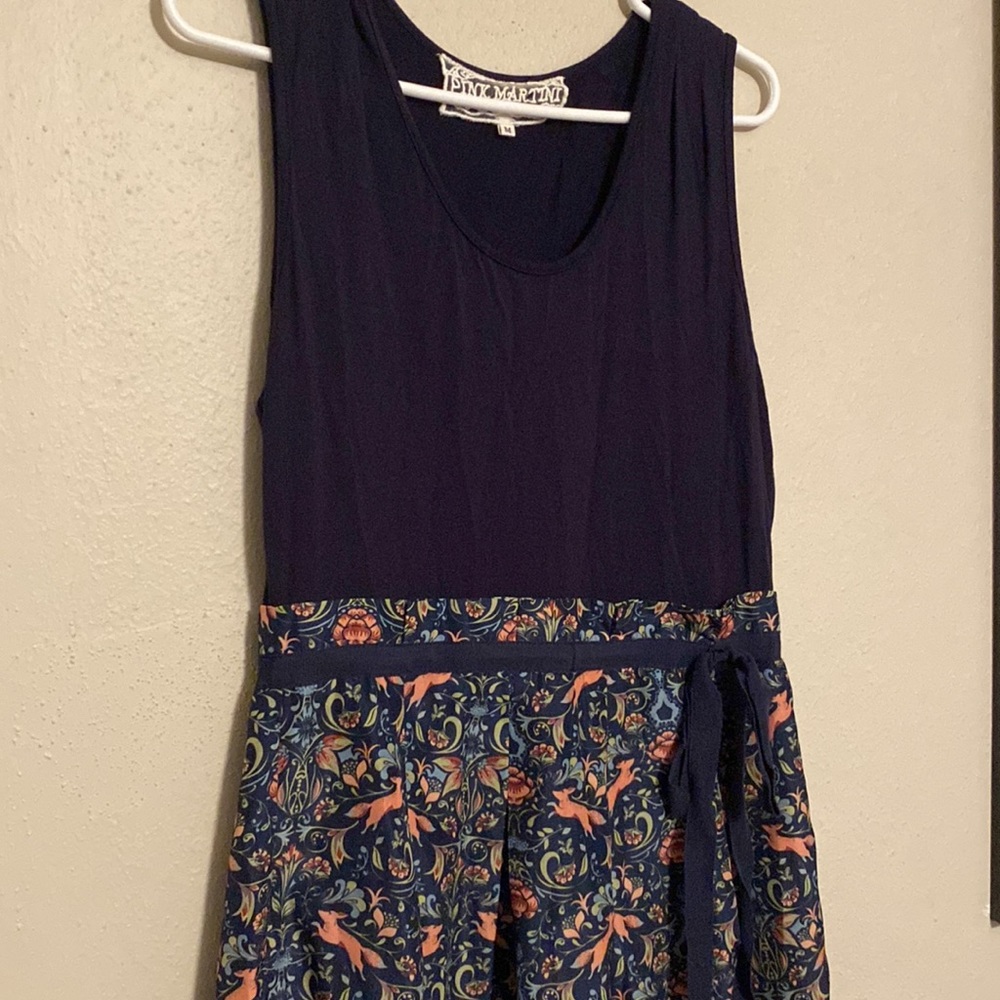 Fox Print Dress- M